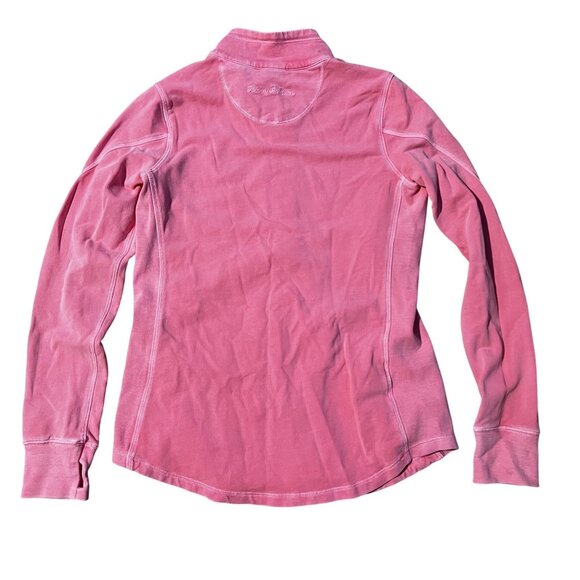 Tommy Bahama Women's Pink Full-Zip Jacket Disney Mickey Mouse Embroidery Small - Picture 2 of 12